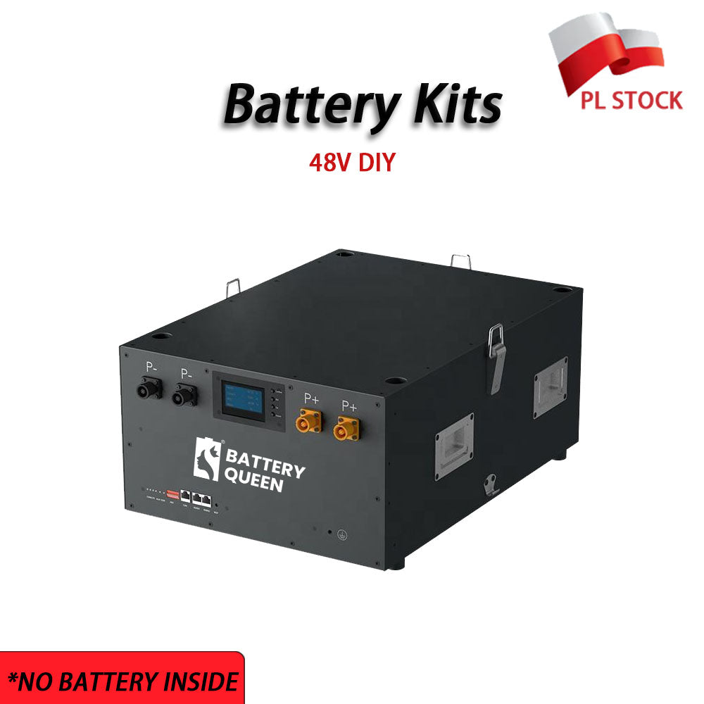 EU Stock & Free Shipping & Tax Free DIY 48V LiFePO4 Battery Pack Kit Stacked Model Built In BMS No Active Balancer