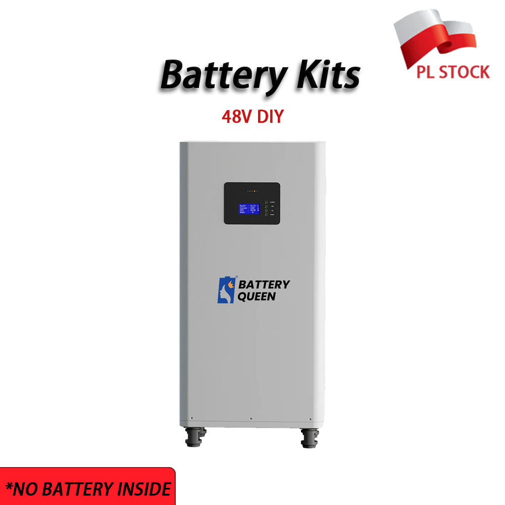 EU Stock & Free Shipping & Tax Free DIY 48V LiFePO4 Battery Pack Kit Vertical Model Built In BMS No Active Balancer