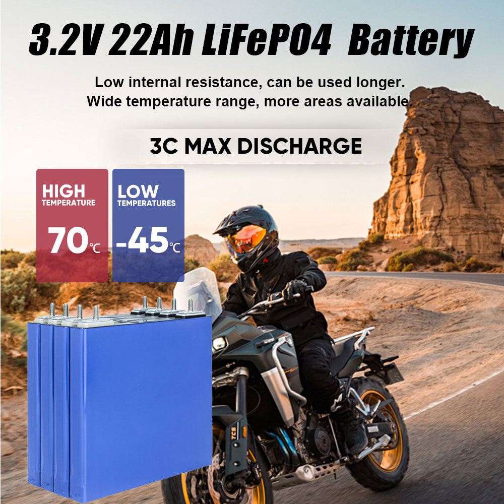 EVE 22Ah LiFePO4 Battery DIY for Engine Starting Electric Bicycle