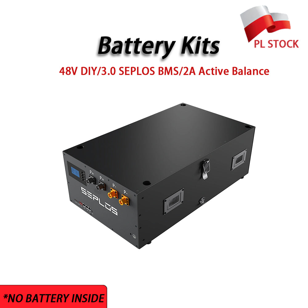 Seplos 3.0 DIY 48V LiFePO4 Battery Pack Kit Stacked Model In EU Stock Built In BMS With Active Balancer