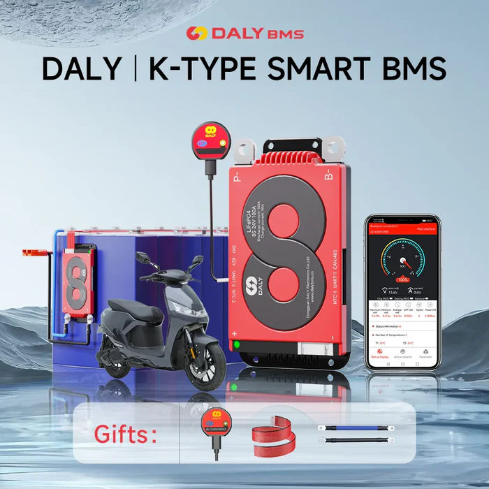 DALY 40A 60A 100A Smart BMS WITH NTC 3S to 24S K Series