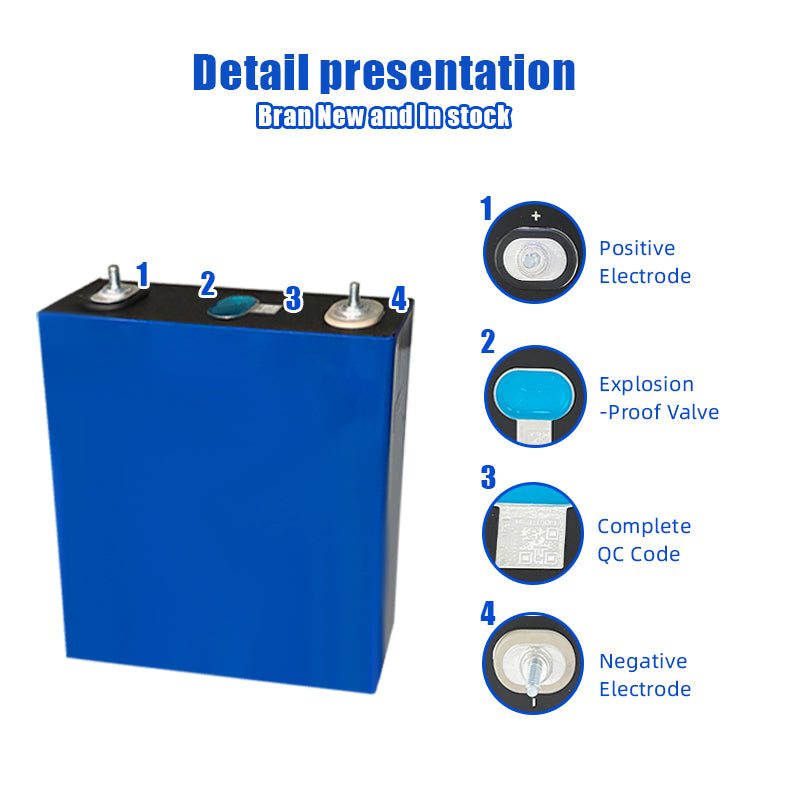 EVE 230Ah LiFePO4 Battery Free Shipping Grade A Over 6000 Cycles