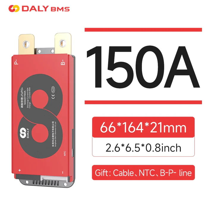 DALY 100A 150A 200A Hardware BMS WITH NTC K&M Series