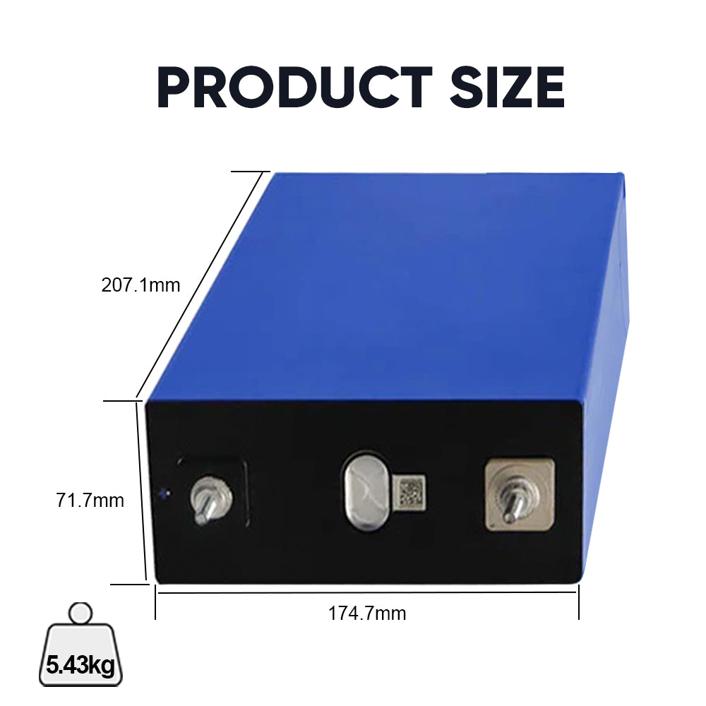 HITHIUM 280Ah LiFePO4 Battery Grade A Long-Life Lithium Battery for Solar Systems RV and Off-Grid Applications