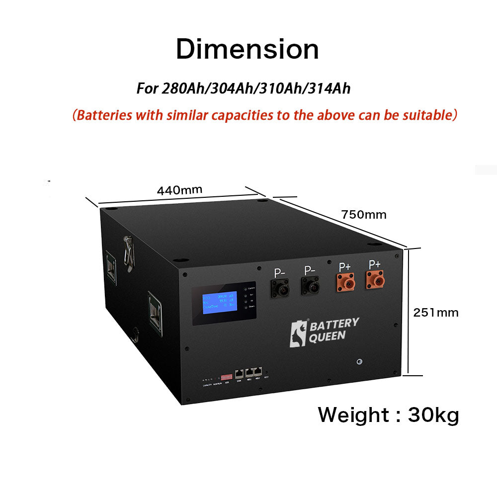EU Stock & Free Shipping & Tax Free DIY 48V LiFePO4 Battery Pack Kit Stacked Model Built In BMS No Active Balancer