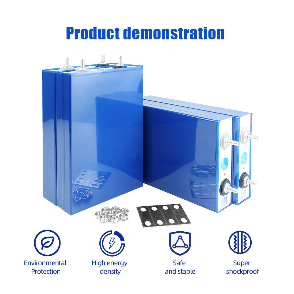 EU Stock & Free Shipping & Tax Free EVE 105AH LiFePO4 Battery Grade A New Original Cells For Solar Energy Storage System
