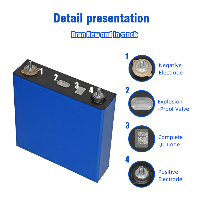 CATL 120AH LiFePO4 3.2V Battery 5000 Cycles Brand New Grade A