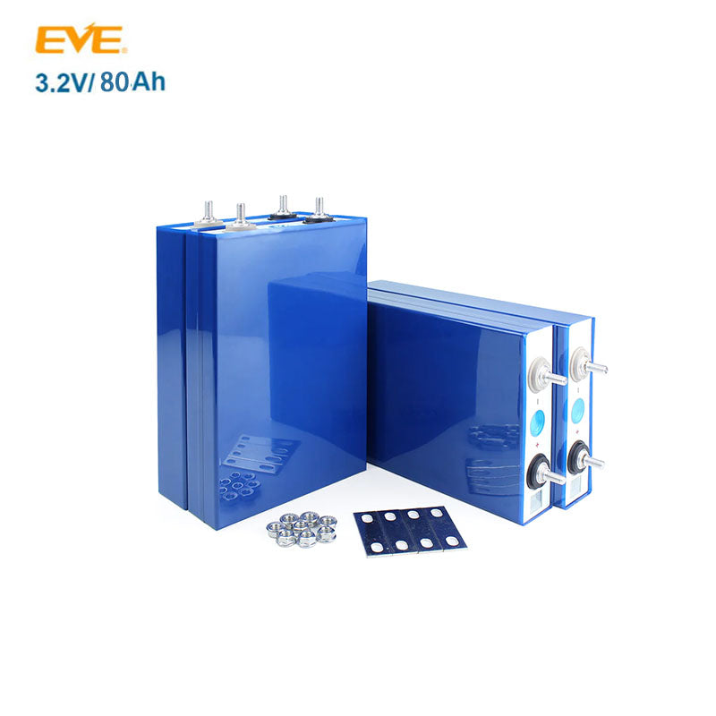 EVE 80Ah LiFePO4 Battery DIY for Engine Starting Electric Bicycle